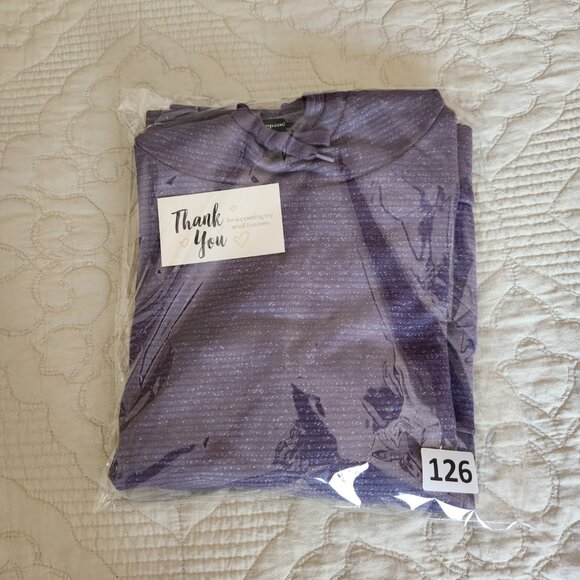 C9 by Champion Women's Activewear long sleeve pullover purple size Medium - Picture 8 of 8